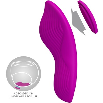 Pretty Love Romario Lay-On Clitoral Vibrator Pink - image 5