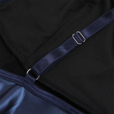 Subblime Blue PU Leather Strappy Nightgown L/XL - image 8