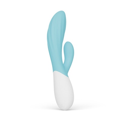 LELO INA Twist Rabbit Vibrator Blue