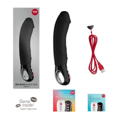 Fun Factory Big Boss Vibrator Black 9 Inch - image 7