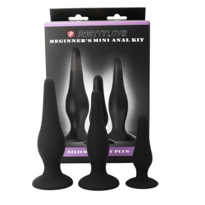 Pretty Love Anal Plug Silicone Initiation Kit - image 2