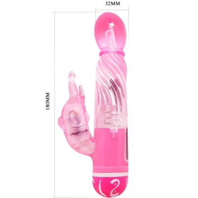 Baile Multispeed Vibrator With Pink Stimulator - image 5