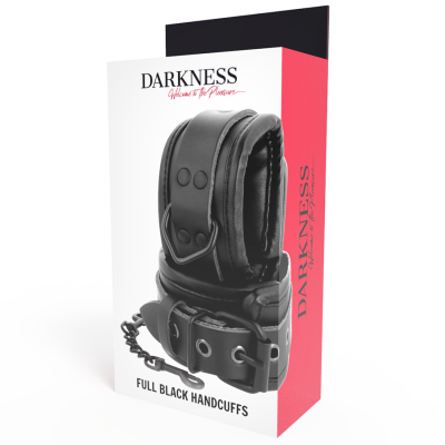 Darkness Black Leather Wrist Restraints - image 6