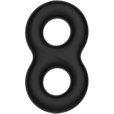 Crazy Bull Double Infinity Silicone Ring