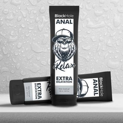 Black Hole Water-Based Dilation Gel 250ml - image 6