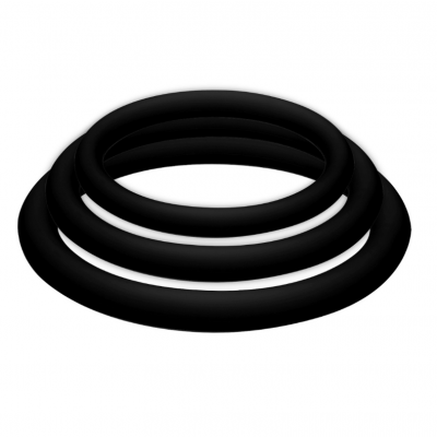 Joydivision Potenzduo Plus 3 Ring Set Black
