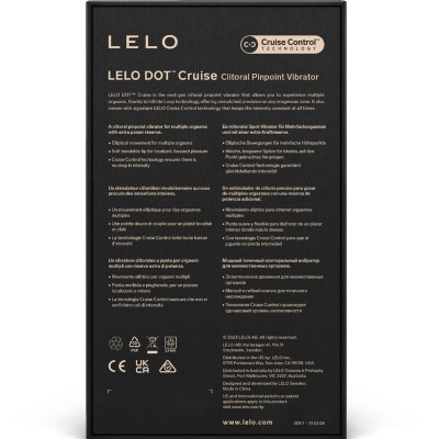 Lelo Dot Cruise Clitoral Stimulator Yellow - image 7