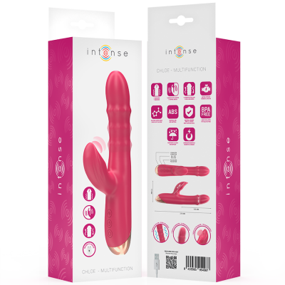 Intense Chloe 3-in-1 Multifunction Vibrator - Red - image 8