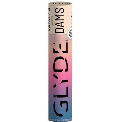 Sheer Glyde Latex Oral Dams Vanilla 4-Pack Sheer Glyde Latex Oral Dams Vanilla 4-Pack