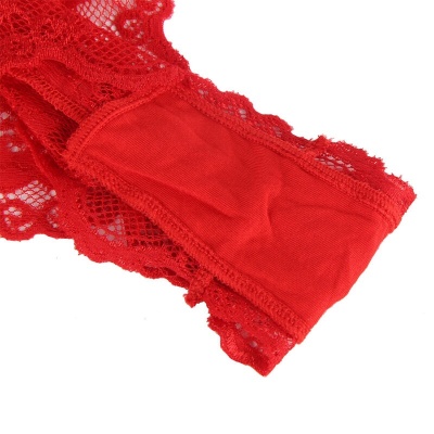 Subblime 953973 Sexy Body with Ruffles + Belt Red S/M - image 6