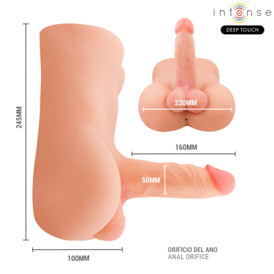 Intense Deep Touch - Damien Torso With Realistic Dildo With Pushing... - image 6