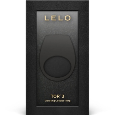 Lelo TOR 3 Black Vibrator Ring - image 2