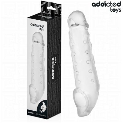 Addicted Toys Transparent Penis Extender Size S 23cm - image 2