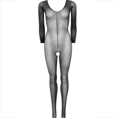 Leg Avenue Bodystocking Long Sleeve Black - image 5
