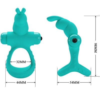 Pretty Love Figgy Green Rabbit Ring - image 4