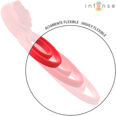 Intense Gail Stimulator Rose Red Remote Control - image 5