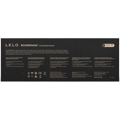 LELO Boomerang Double-Ended Vibrator Coral Red - image 5