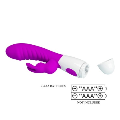 Pretty Love - Naughty Bunny Purple Vibrator - image 8