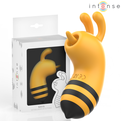 Intense Maya Bee Clitoral Stimulator Yellow/Black - image 3