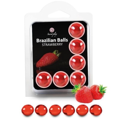 Secretplay 6 Strawberry Balls
