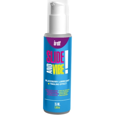 INTT Kissable Blackberry Vibrating Lubricant 35ml