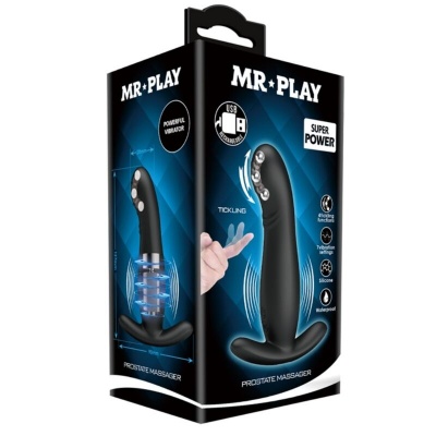 Mr Play Rechargeable Black Prostate Massager - image 9