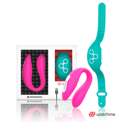 Wearwatch - Dual Technology Watchme Vibrator fuchsia / seawater