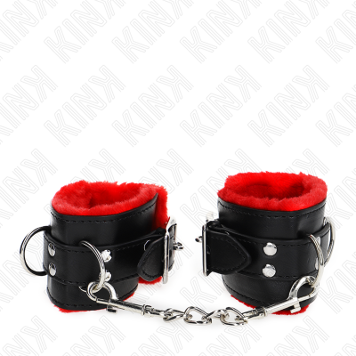 KINK Fur Lined Black & Red 17-29 Cm - image 3
