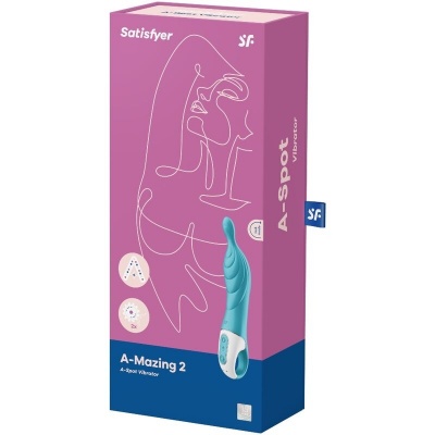 Satisfyer Amazing 2 A-Spot Vibrator Turquoise - image 3