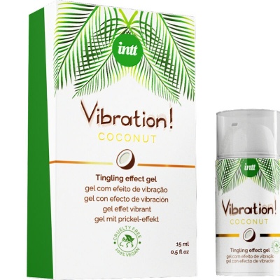 INTT Vegan Vibration Coconut Intimate Gel 15ml - image 2