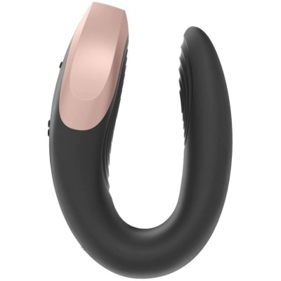 Satisfyer Double Love Luxury Couples Vibrator Black - image 2