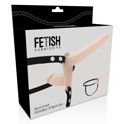 Fetish Submissive Harness Double Penetration Flesh - image 5