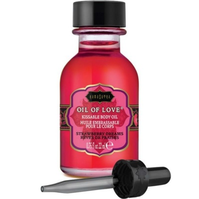 Kamasutra Edible Oil Strawberries 22 ML