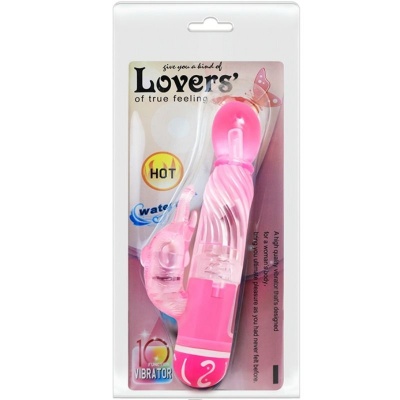 Baile Multispeed Vibrator With Pink Stimulator - image 8