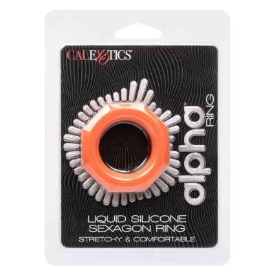 Calexotics Alpha Sexagon Ring Orange - image 8