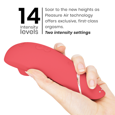 Womanizer Premium 2 Clitoral Stimulator Raspberry - image 5