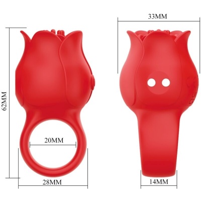 Pretty Love Jae Rose Finger Vibrator - image 6
