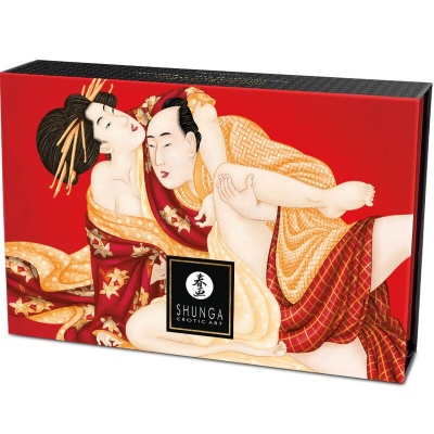 Shunga Strawberry Edible Massage Powder Kit 75g - image 4