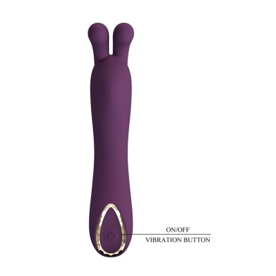 Pretty Love - DJ Rabbit Purple G-Spot Vibrator - image 7