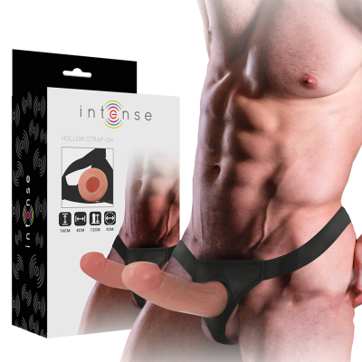 Intense Hollow Harness with Dildo 16cm x 3cm