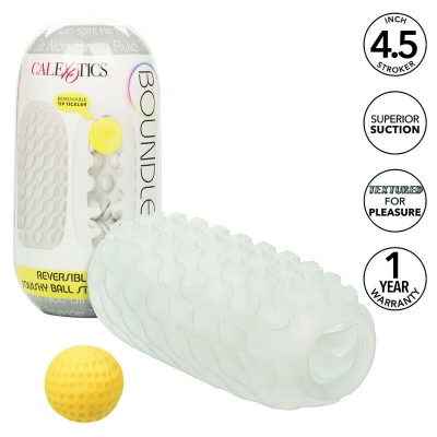 Calexotics Boundless Reversible Squishy Ball Stroker Grey - image 2