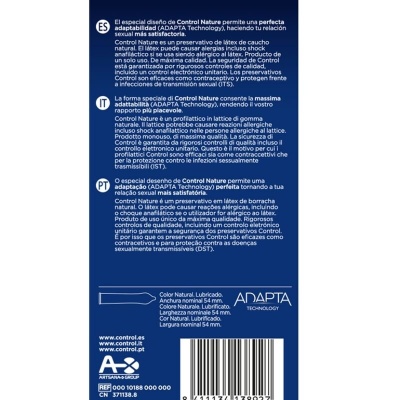 Control Adapta Nature Condoms, 6 Pack - image 2