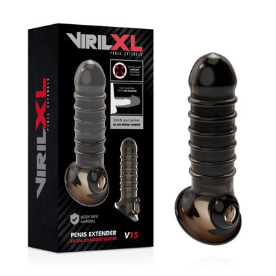 VirilXL Penis Extension & Sheath V15, Black - image 2