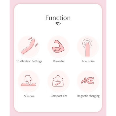 Pretty Love - Kisell G-Spot Pink Vibrator - image 9
