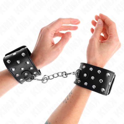 Kink Punk Wrist Restraints Adjustable 19-24CM - image 1