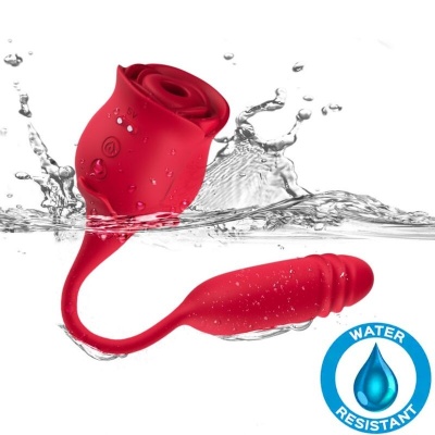Armony Roseknigth Clitoral Suction and Vibrator Red - image 3