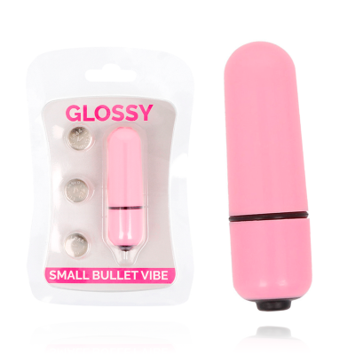 Glossy Small Bullet Vibe Pink - image 1