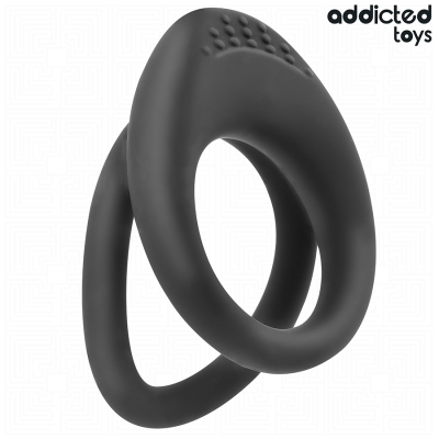 Addicted Toys Double Textured Penis Ring