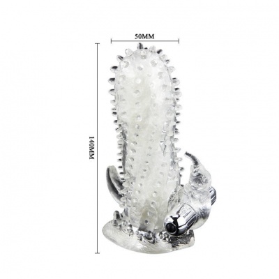 Baile Brave Man Rabbit Vibrator Penis Extension - image 9