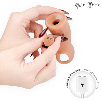 Mr Intense - Arnold M Vibrator Silicone Penis Sleeve With Remote Contr - image 4